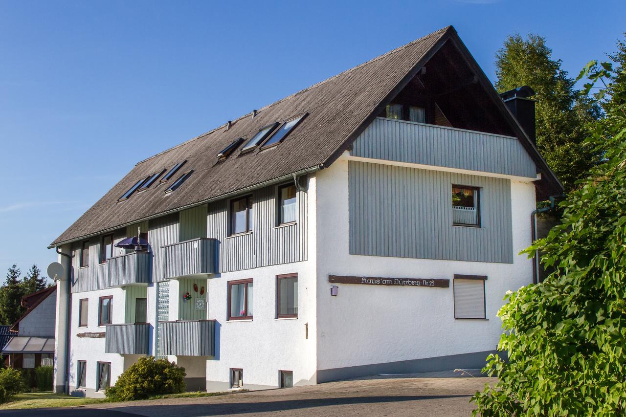 Ferienwohnung Haus Am Durrberg "St. Hubertus" Warmensteinach Exterior foto